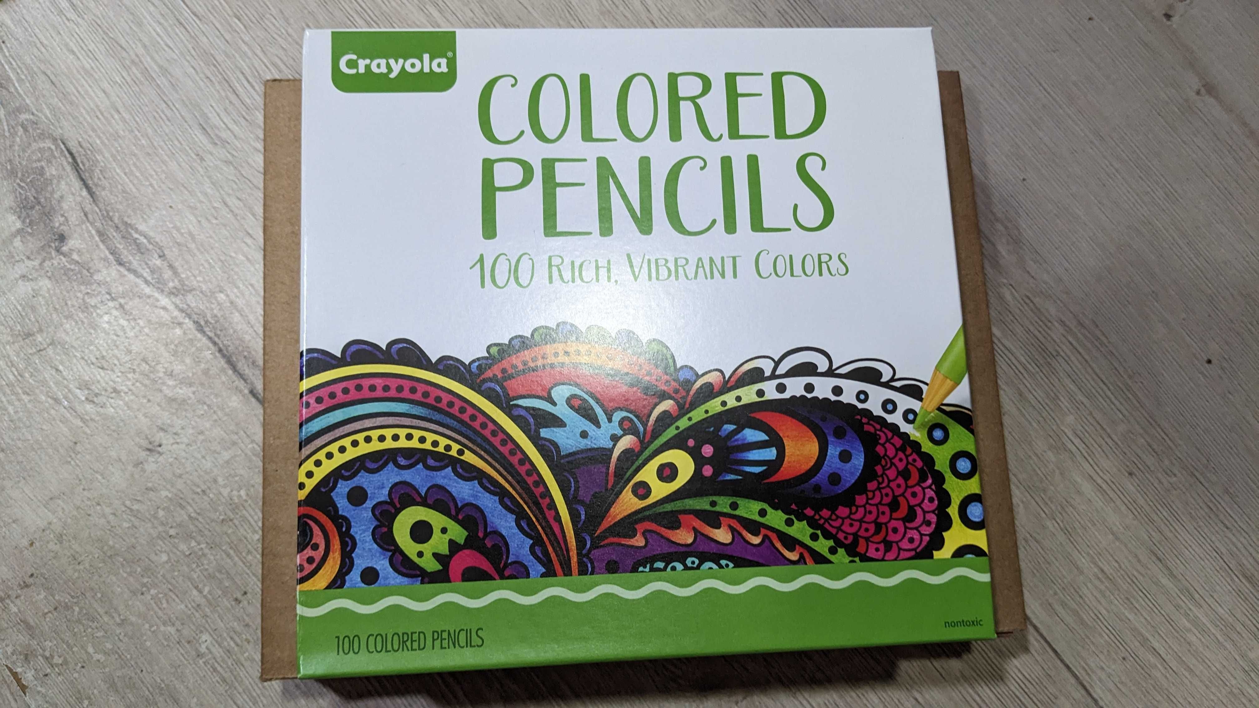 Цветные карандаши Crayola 100 цветов для взрослых