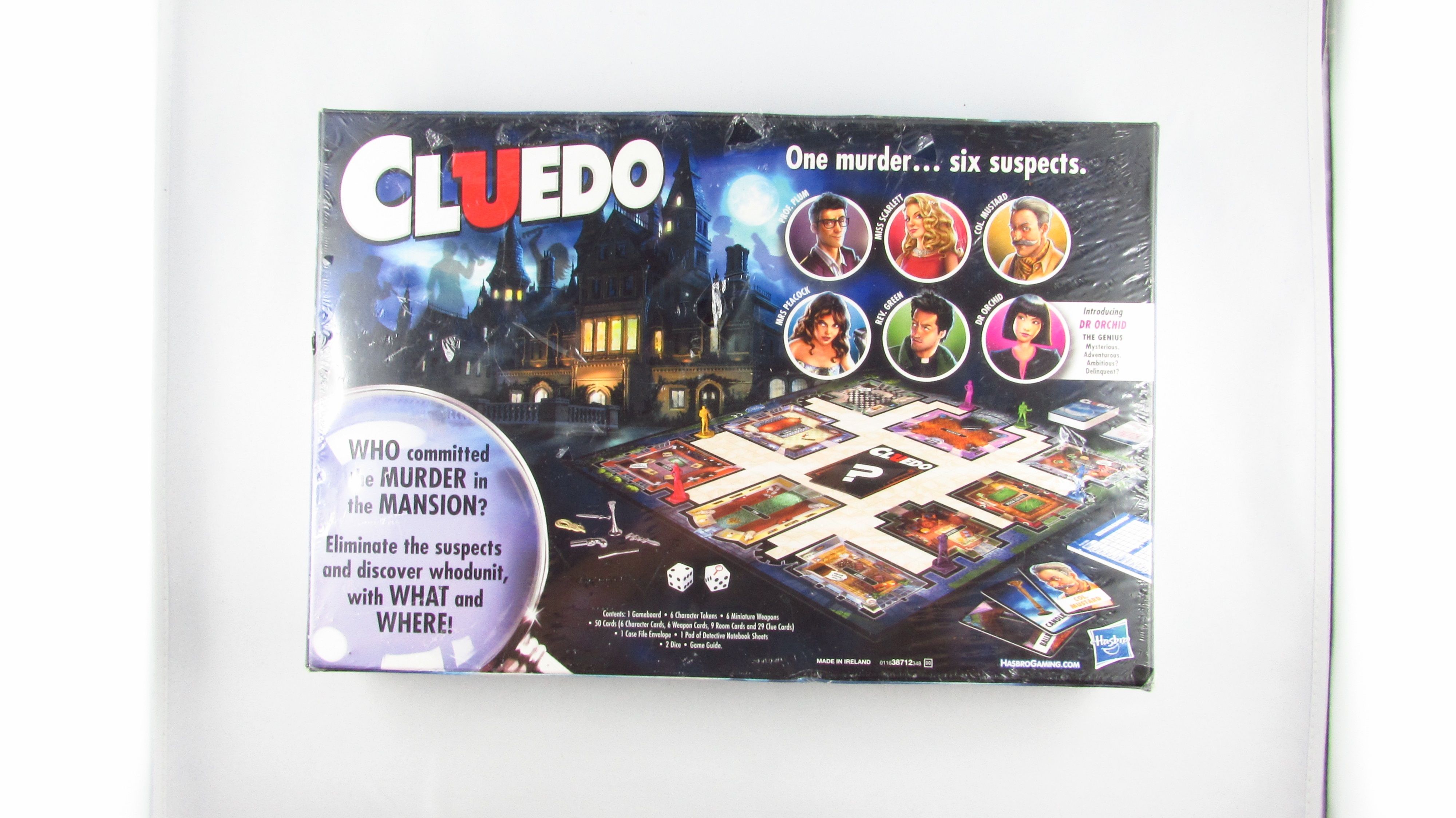 HASBRO - Gra Planszowa  Detektywistyczna Cluedo