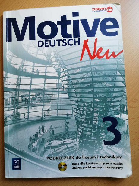 Motive deutsch New 3 podręcznik do liceum i technikum