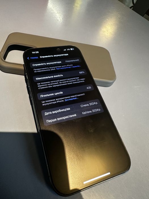 iPhone 15 Pro 256 gb фіз.сім.