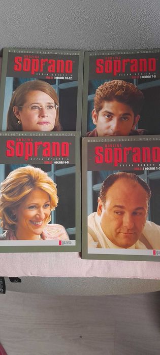 Rodzina Soprano filmy na dvd sezon 2, 3 , 4, 5, 6A