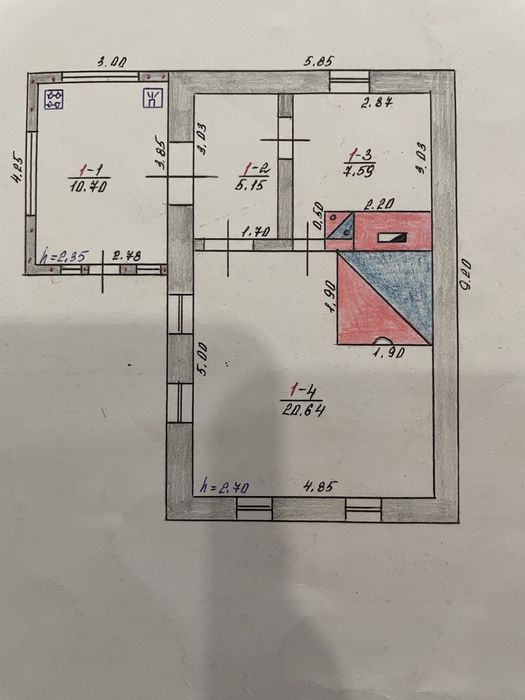 Продам дім  в с. Мусієнкове Самарівський район
