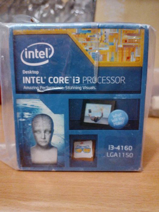 Zaplombowany procesor Intel i3 4160