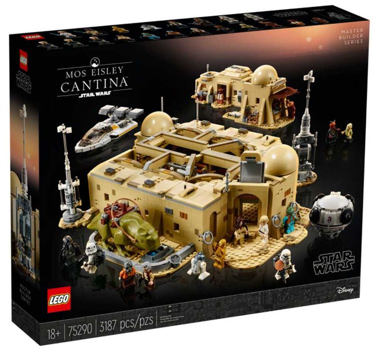 Новий Lego Star Wars UCS 75290 Master Builder Mos Eisley Cantina
