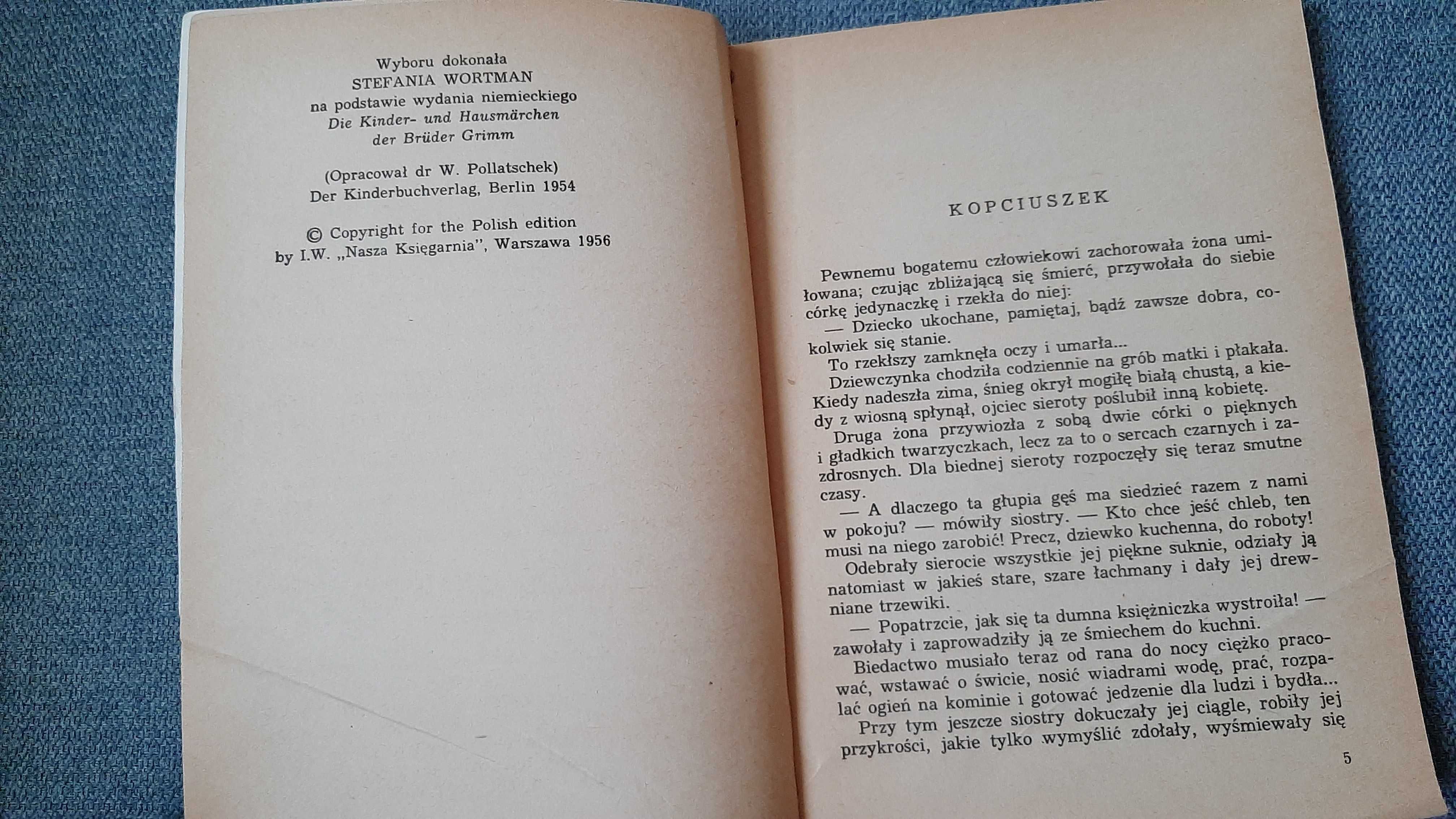 Baśnie Braci Grimm 1982 Il. Bożena Truchanowska Wiesław Majchrzak