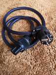 Kabel zasilający Melodika 3x2.5 mm dł 1.5m Wtyki Schuko Audiocrast.