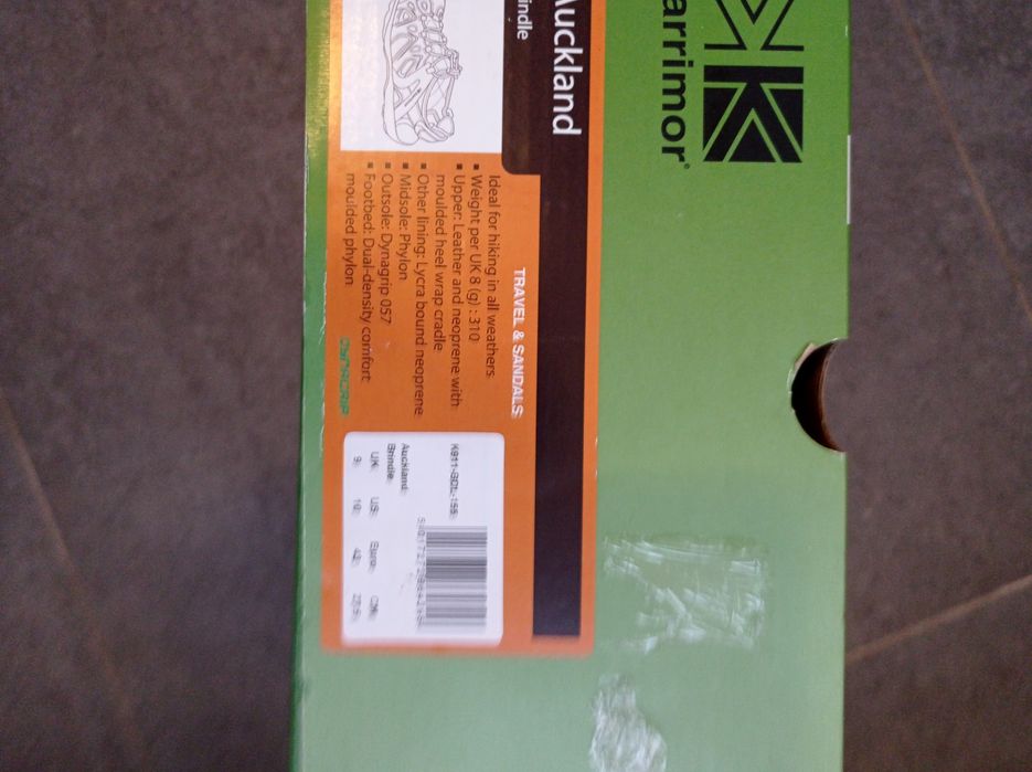 Сандалі Karrimor  довжина стельки  27,5 см .