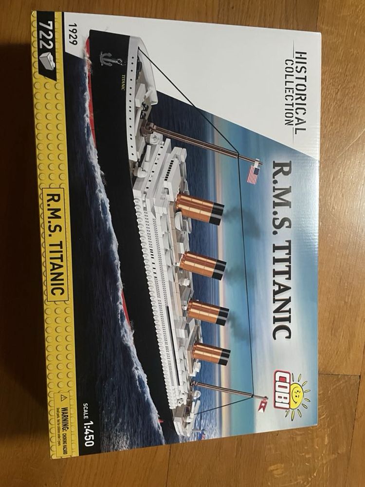 zestaw cobi titanic
