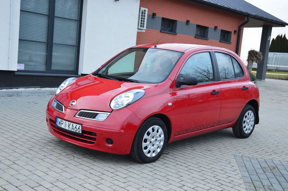 Nissan Micra 1.2 benzyna 5 drzwi klimatyzacja mały przebieg ZADBANA