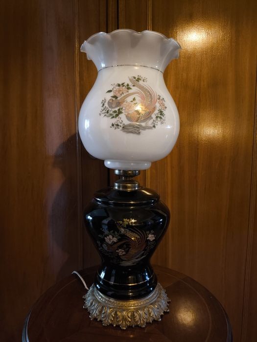 Candeeiro com faisões 58X22cm