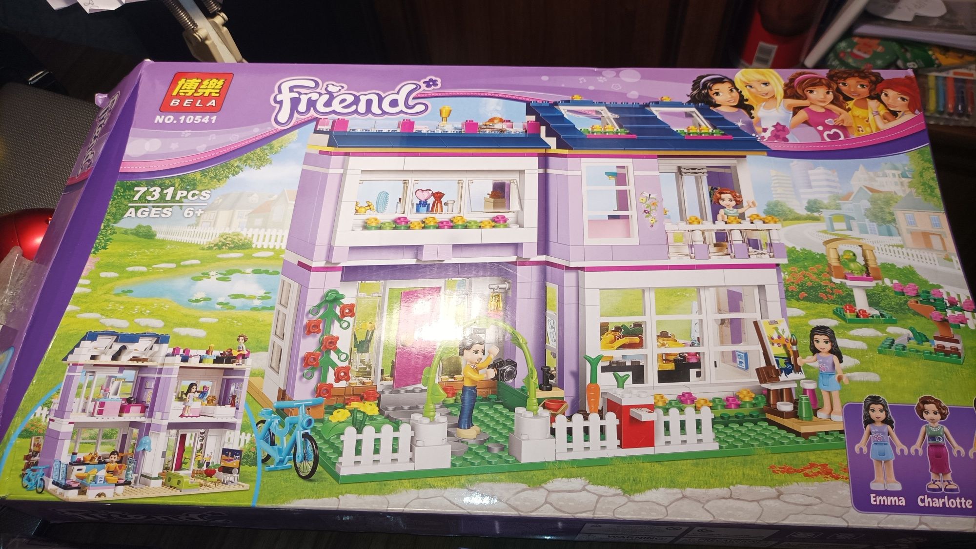 Конструктор Веla Friend Будинок Емми 731 деталь 6+