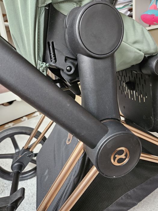 Cybex priam 4.0 gwarancja zielony leaf green spacerówka