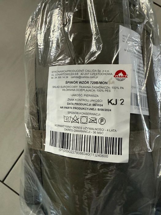 Nowy śpiwór wojsk lądowych MON 729 B