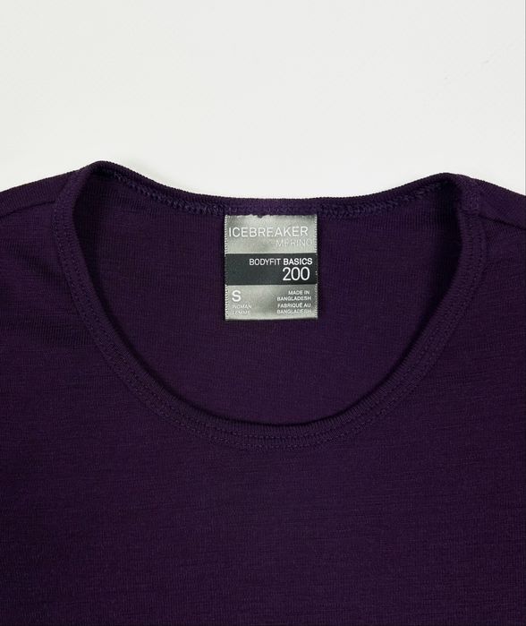 Термобілизна вовняна кофта Icebreaker 200 s merino wool ortovox
