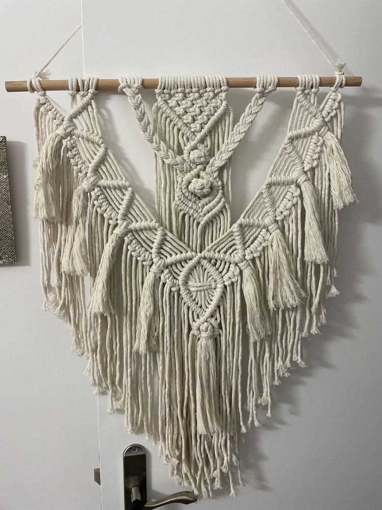 Macrame decoração parede