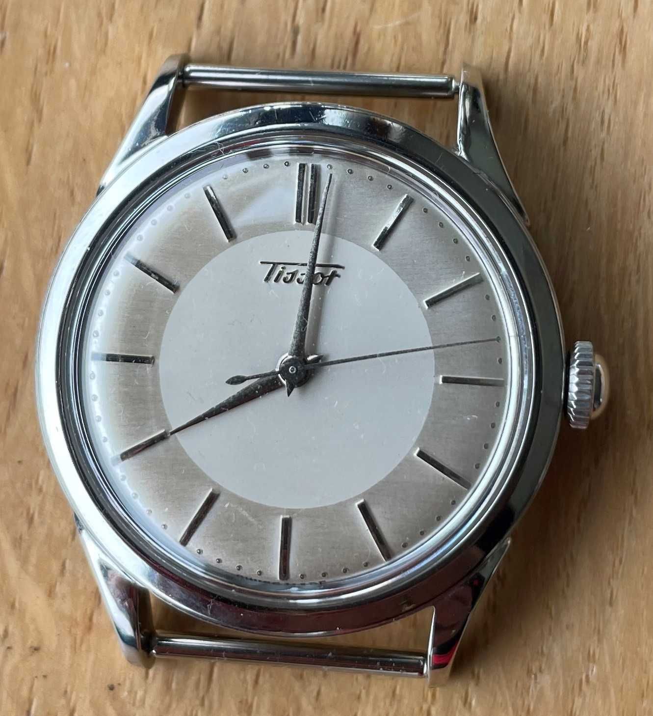 Relógio vintage Tissot corda manual 1950s