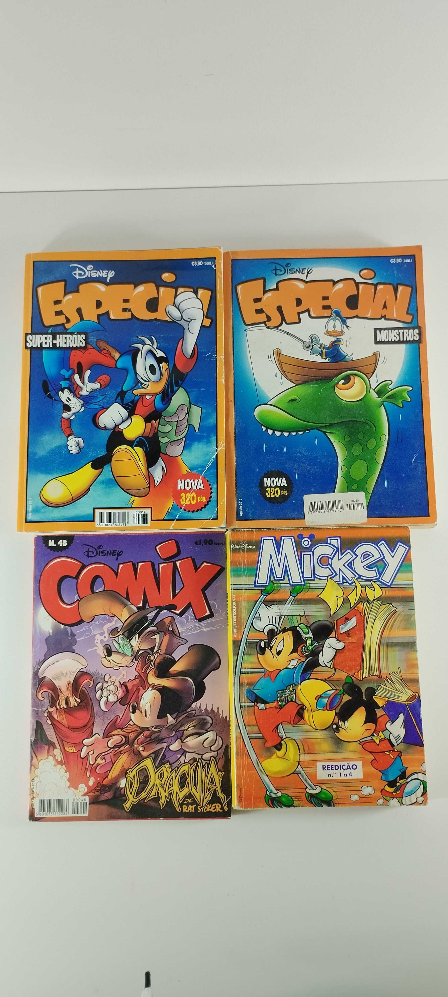 Lote Banda Desenhada Disney Português