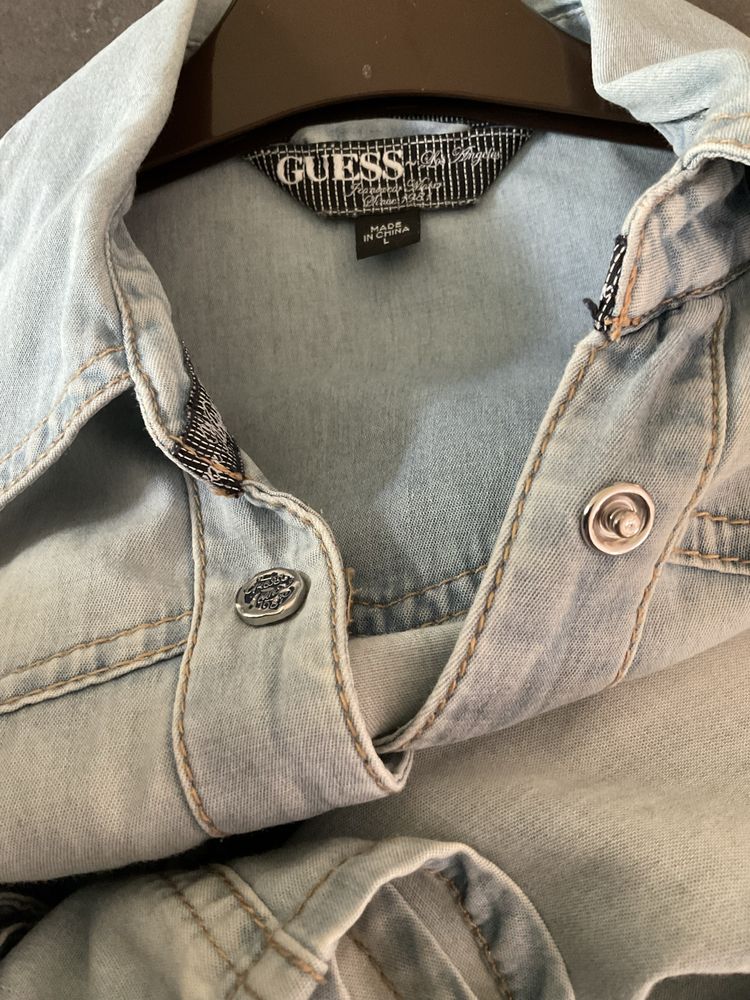 Koszula damska jeansowa - Guess; rozmiar L