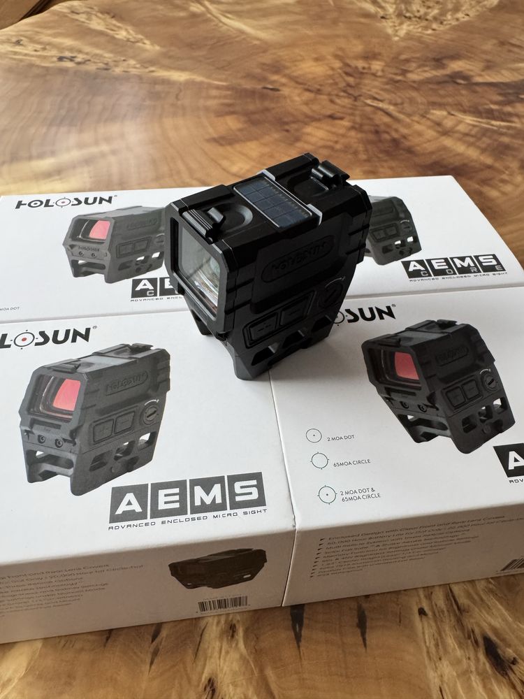 Коліматорний приціл HOLOSUN AEMS