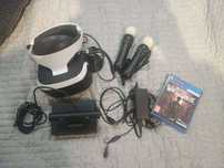 Playstation 4 Vr Pełen zestaw + 2 kontrolery move + gra