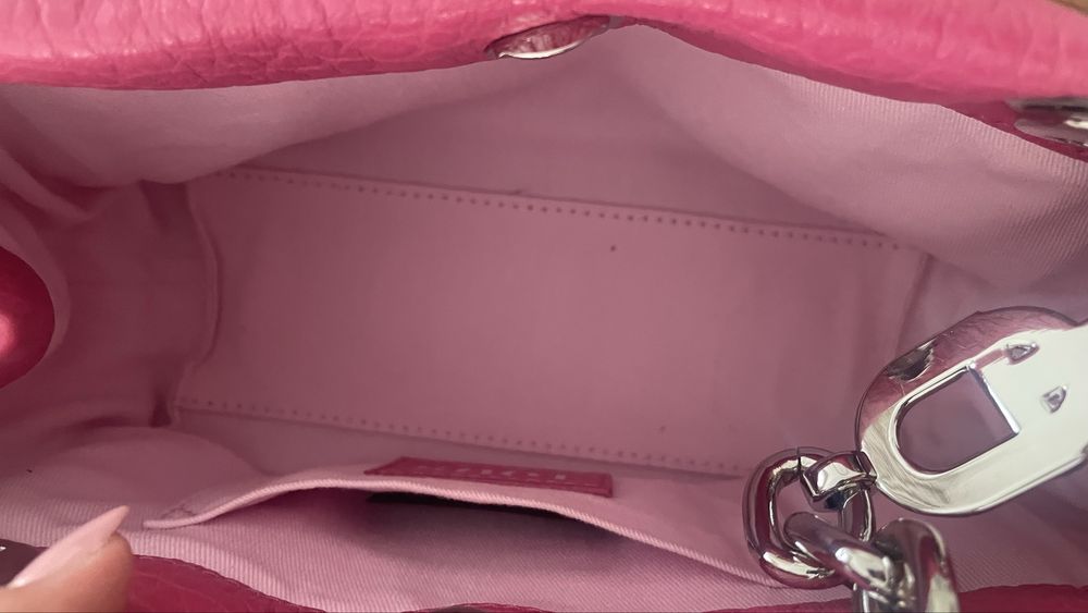 Carteira tous rosa como nova