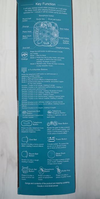 Mesa de atividades para bebé