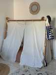 Cama Tipi Infantil com Colchão Novo + Capas + Roupa de Cama