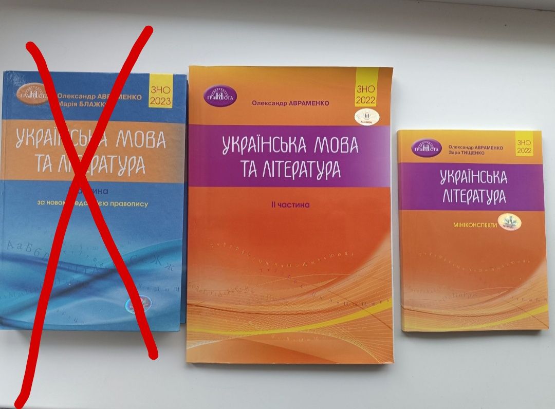 Довідники, помічники, підготовка до ЗНО/НМТ, збірники задач