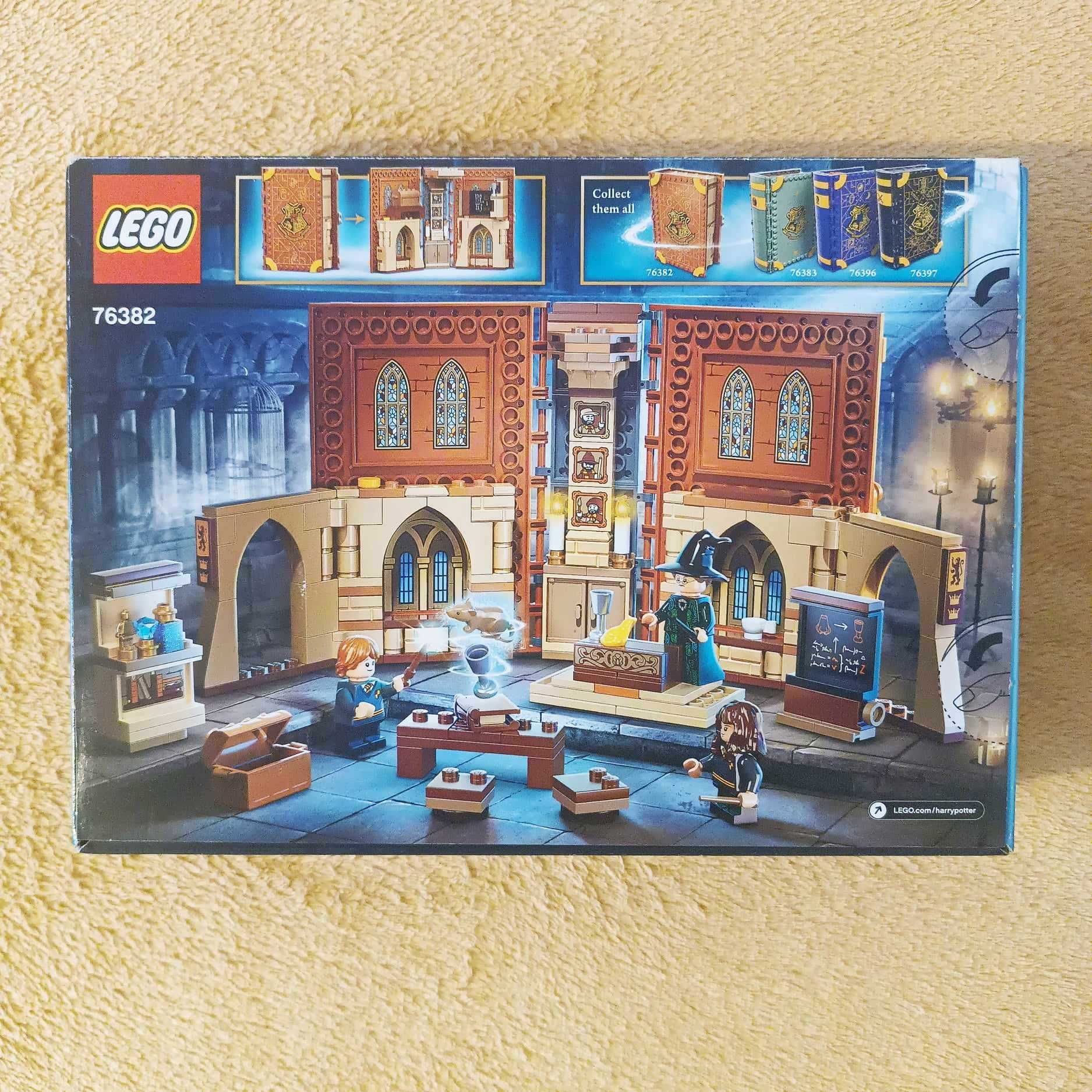 LEGO NOWY 76382 - Chwile z Hogwartu: zajęcia z transfiguracji