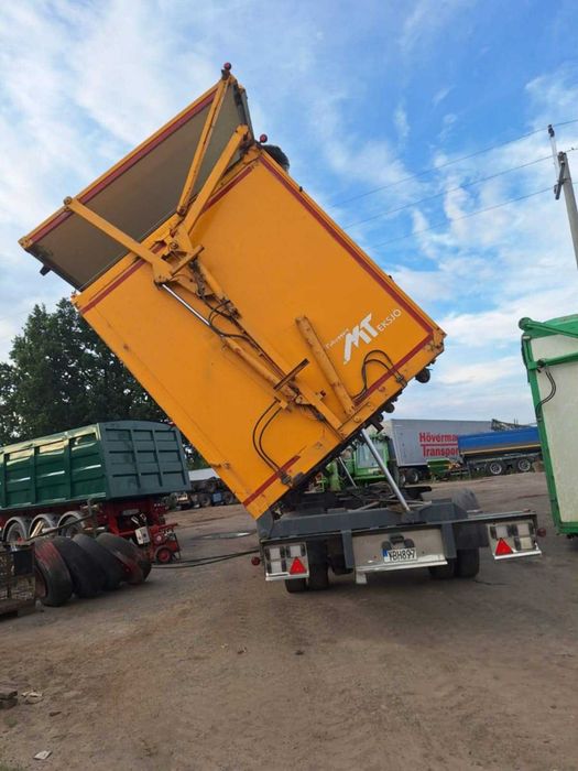 Kontener otwierany bok hydraulicznie 7m  plandeka hydrauliczna 6 sztuk