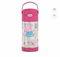 Дитячий термос з трубочкою 355мл, peppa pig Thermos "FUNTAINER"