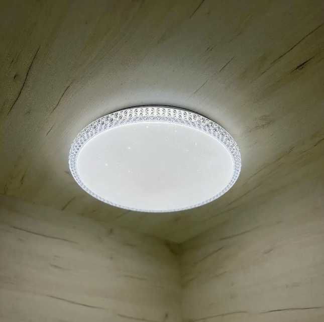 LED люстра Хрусталь – оптовые цены светильник с пультом и без