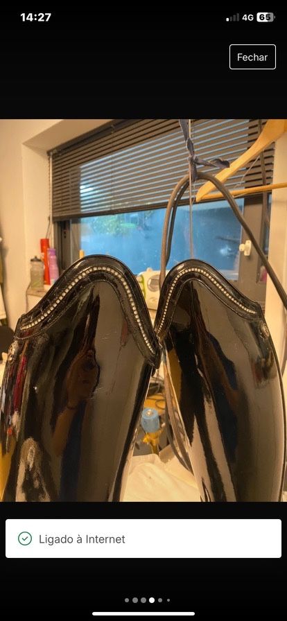 Botas de gesso de dressage da marca celeris