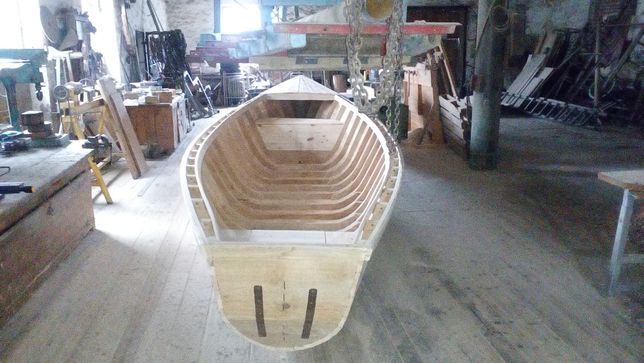 деревянная лодка(промбаркас)