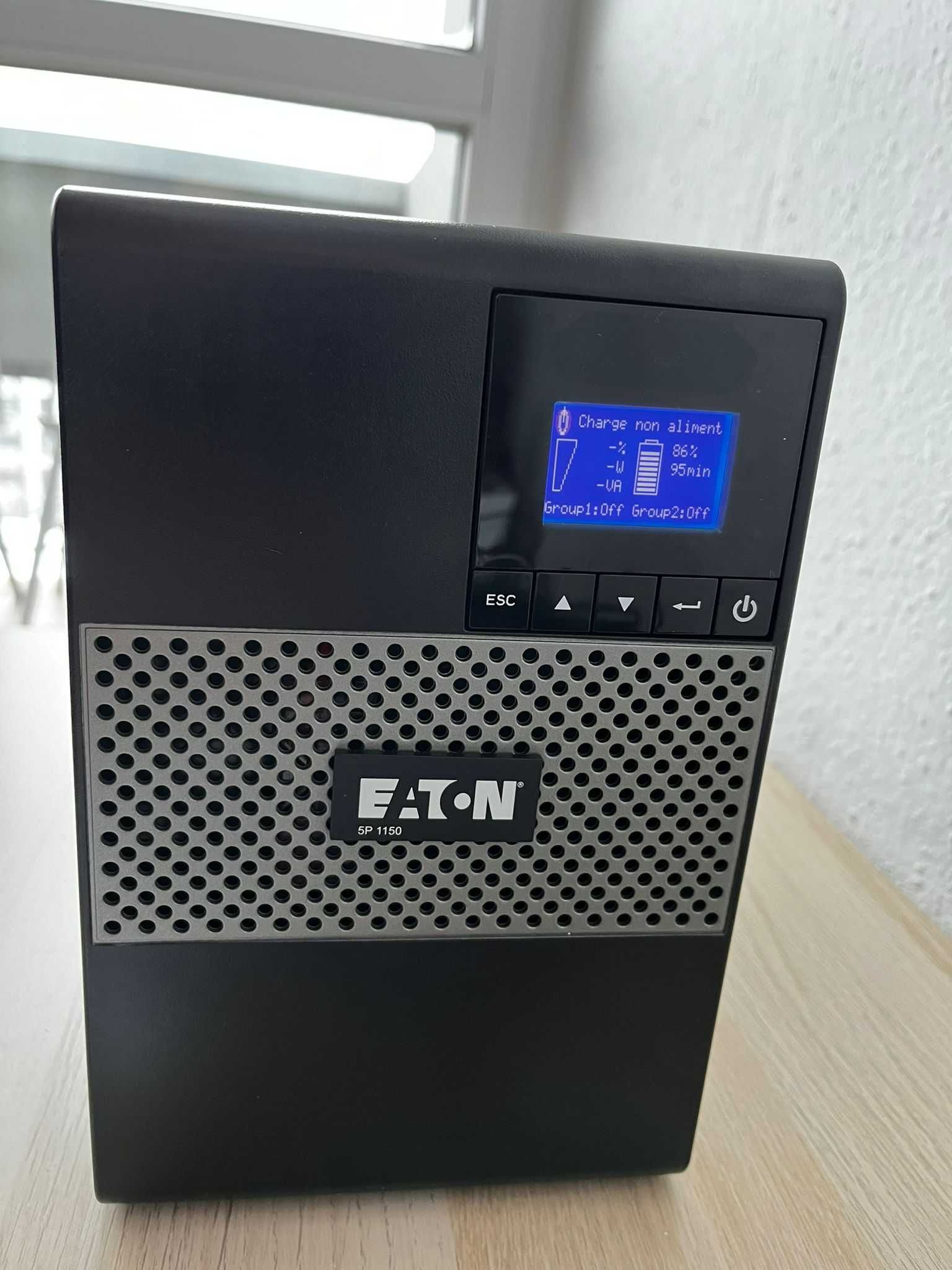 UPS Eaton 5P1150i, 770W 8x gniazdo sieciowe, czarny, zasilacz awaryjny