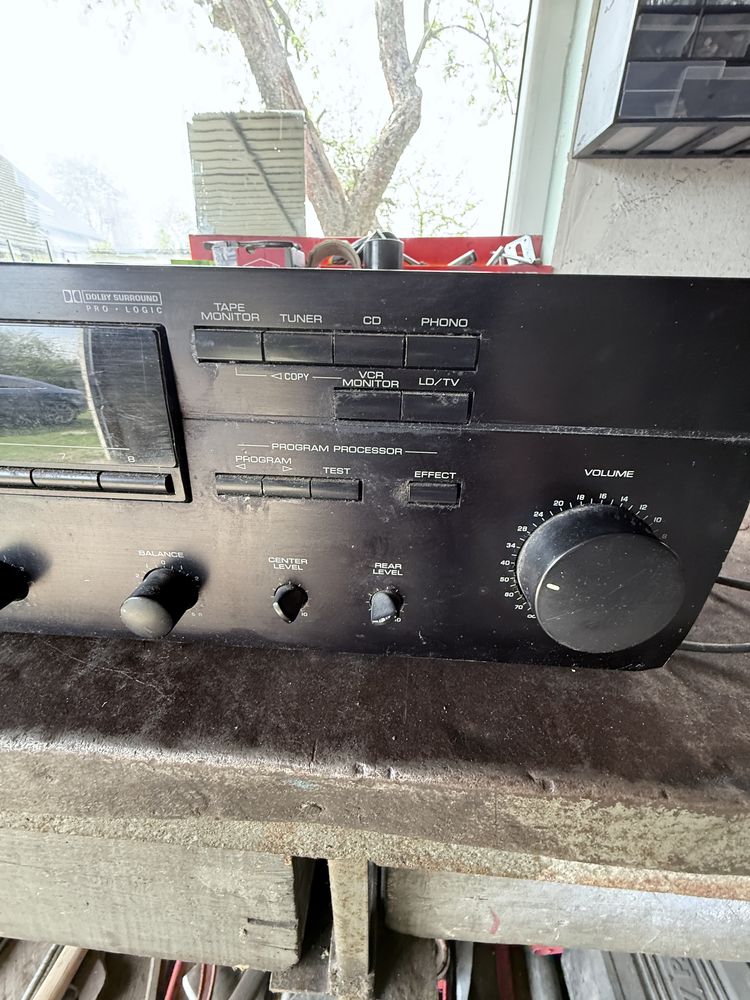 Amplituner YAMAHA RX-V390 RDS czarny