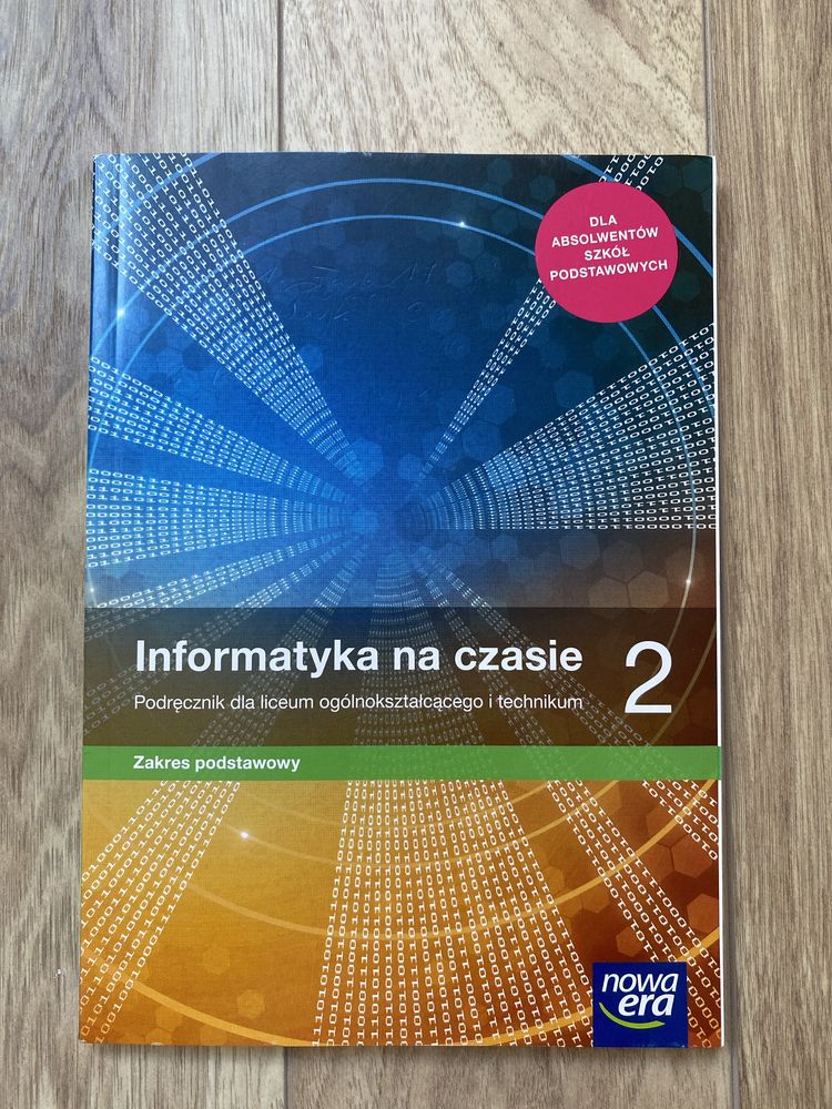 Podręcznik do informatyki- Informatyka na czasie 2 zakres podstawowy