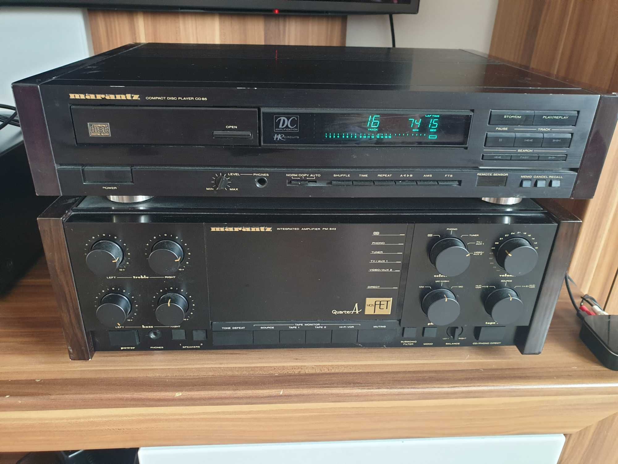 Wzmacniacz Marantz pm 84 mk2, Marantz cd 85 okazja