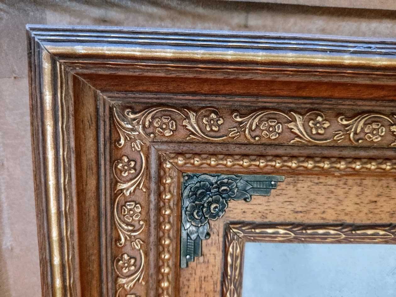 Quadro Barraca Agrícola colónia de África datada 1895