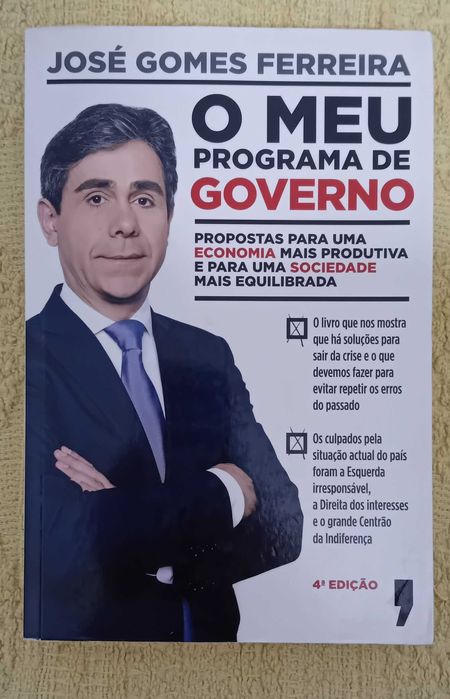 Livro - O Meu Programa de Governo