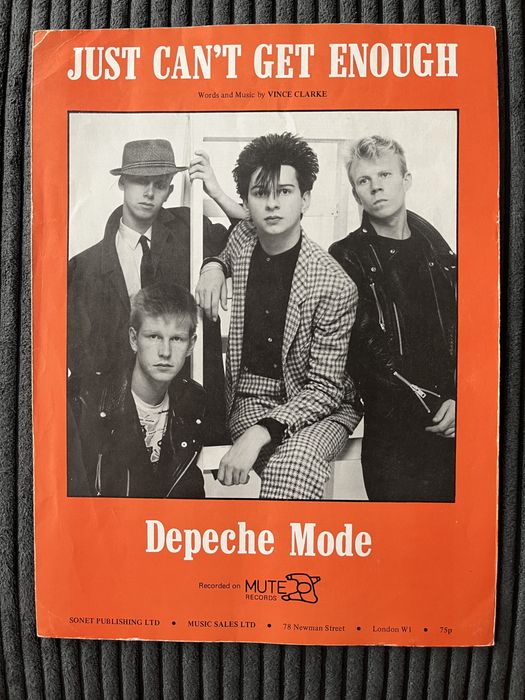 Depeche Mode Just Can’Get Enough Zeszyt nutowy