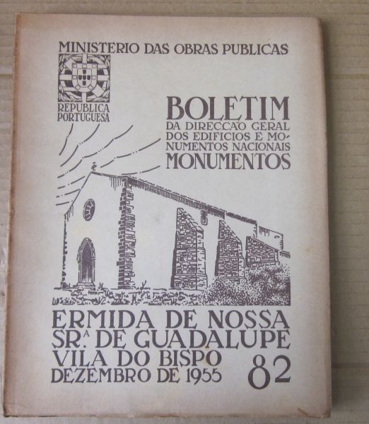 BOLETIM da Direcção Geral dos Edifícios e Monumentos Nacionais