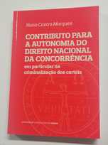 Contributo para a autonomia do direito nacional da concorrência