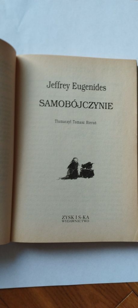 "Samobójczynie" Jeffrey Eugenides