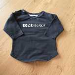 Bluza sweter koszulka i love milk 62 68 hm