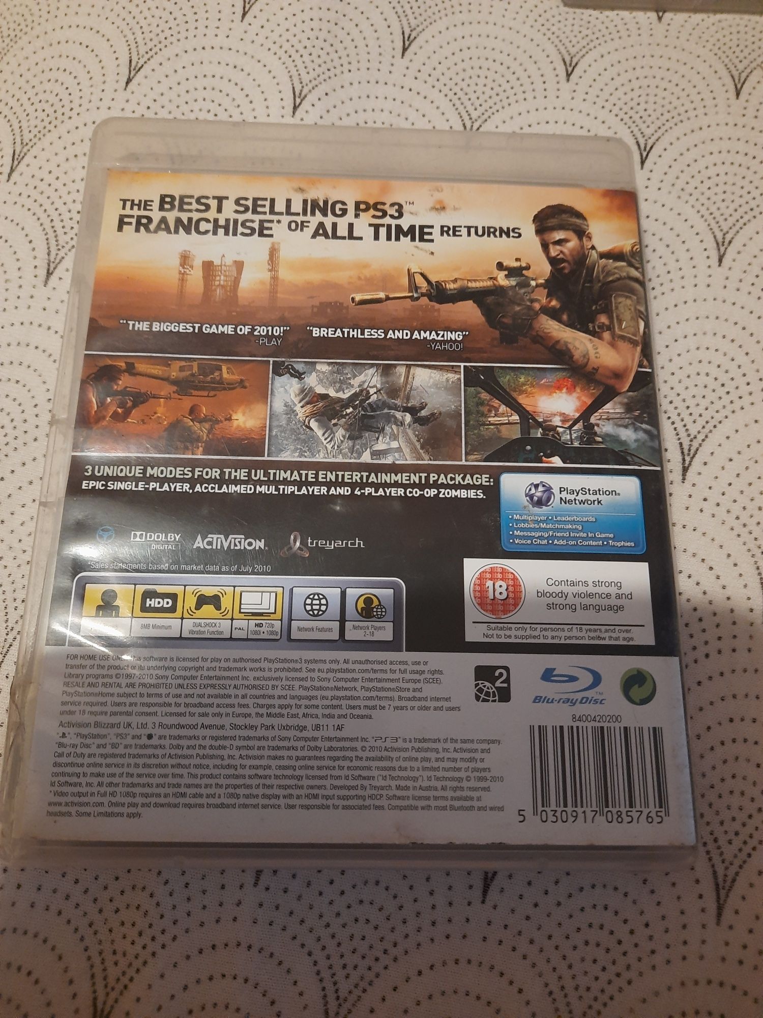 Call of duty black ops na konsolę ps3