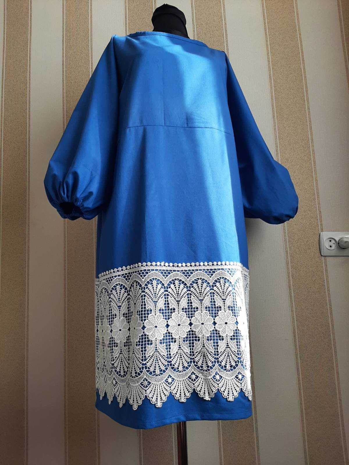 Плаття, сукня міді, ВИШИВАНКА.
