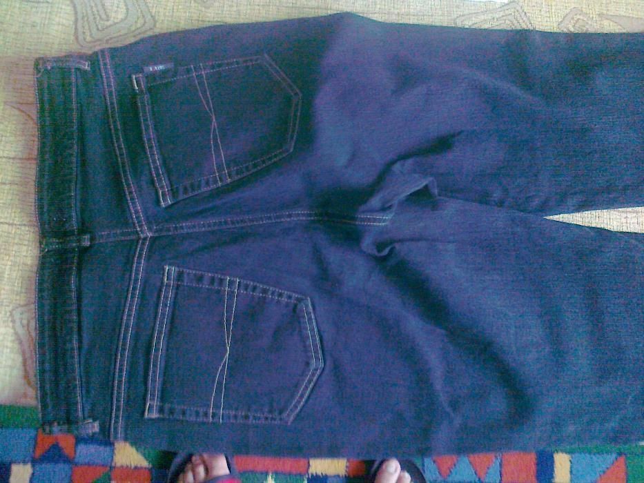 spodnie jeansowe jeans czarne W32 L34 pas 83-84 cm