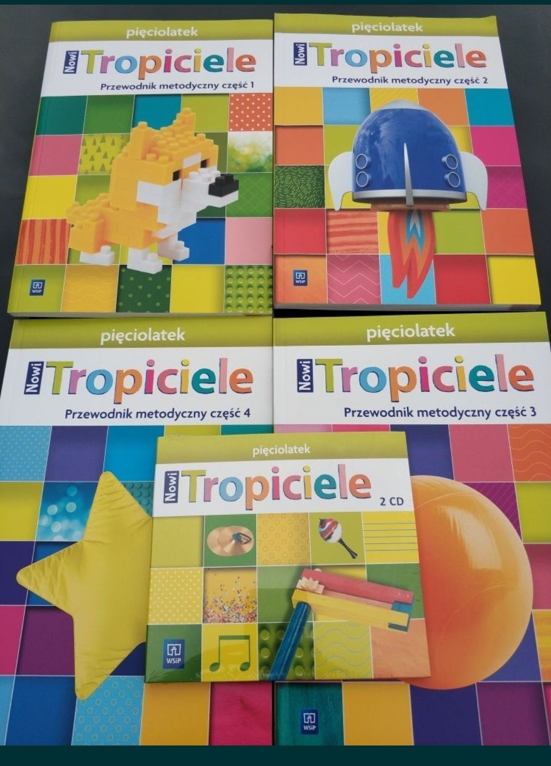 Nowi Tropiciele Pięciolatek Przewodniki metodyczne CD