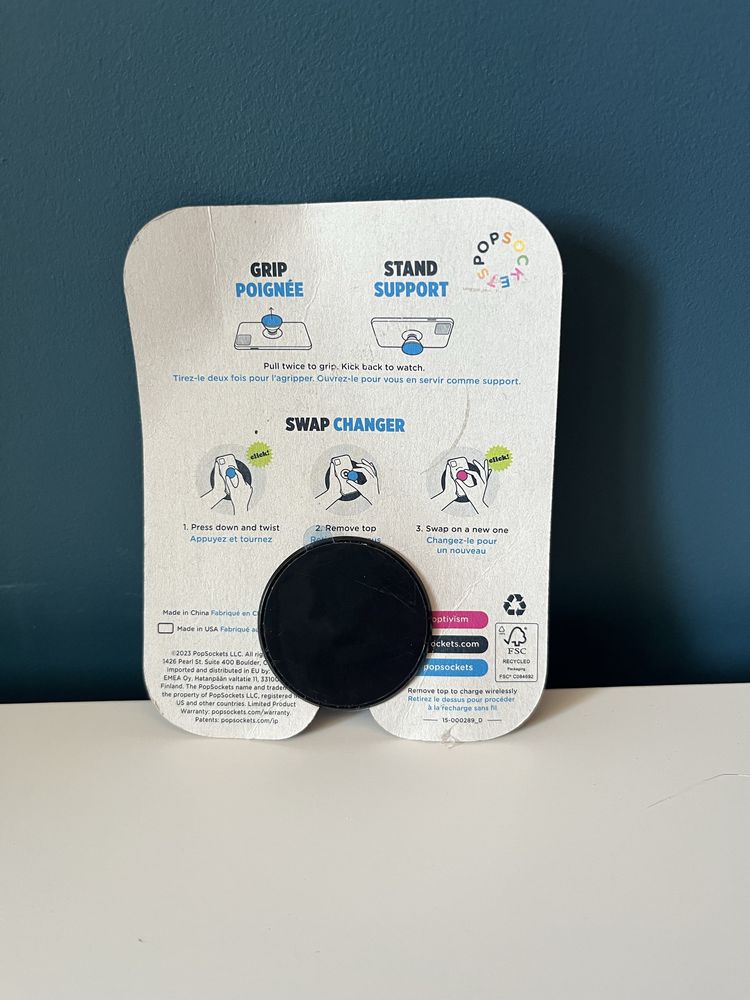 Uchwyty na smartfony PopSockets dwa